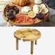 thumbnail image 4 of Mesa De Picnic Plegable Al Aire Libre De Madera Mini Mesa Portátil Para Fiesta 24x15cm Sunnimix Escritorio plegable al aire libre, 4 of 7