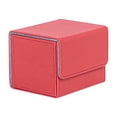 thumbnail image 2 of Estuche de cartas de PU Baoblaze 2 piezas Organizador de almacenamiento Rojo y verde, 2 of 8