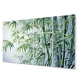 thumbnail image 2 of Designart "Bamboo love Dream V" Floral Metal Wall Art Set, 2 of 5