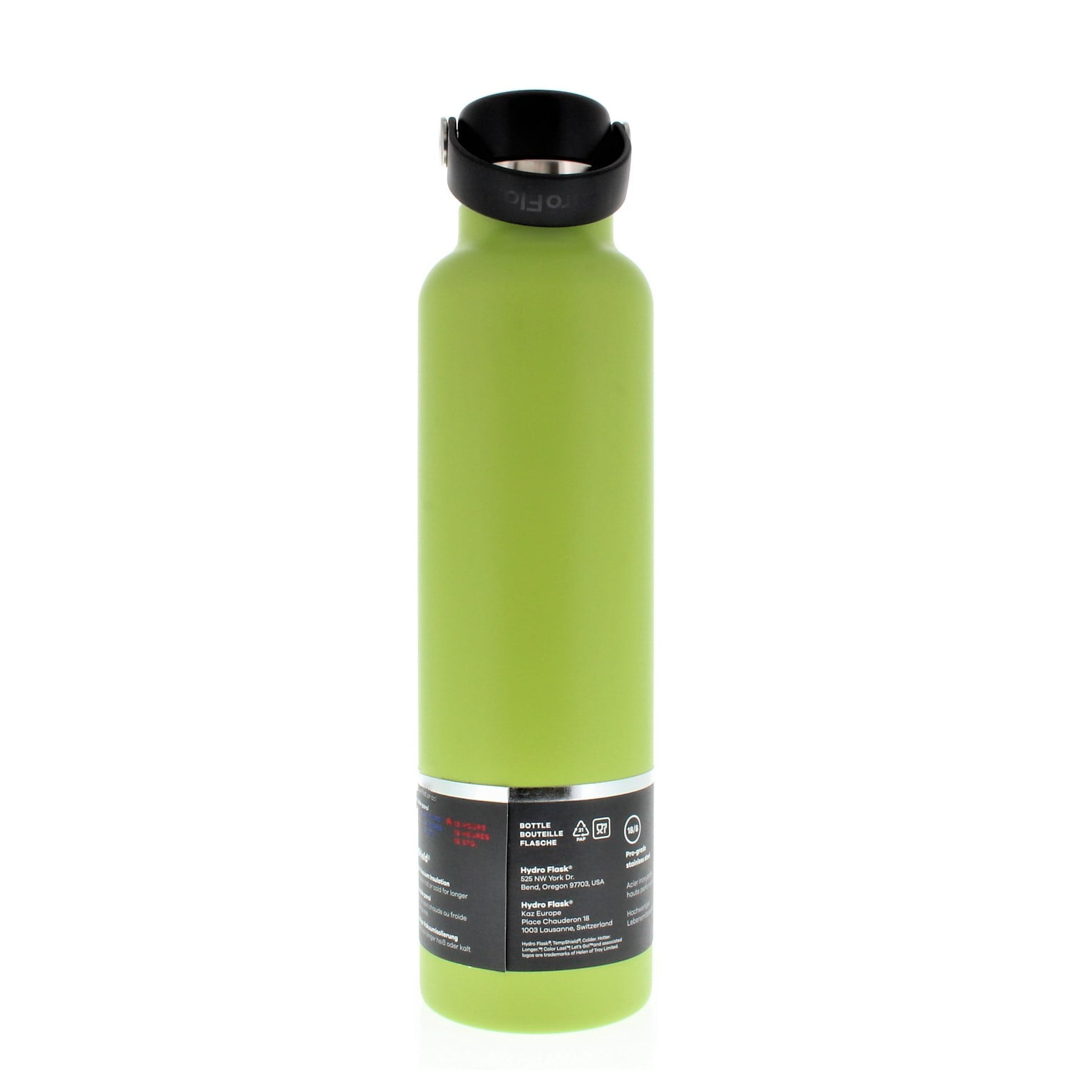 Hydro Flask Standard Mouth Bottle with Flex Cap 18 Oz - Snapper S18SX604 -  Jacob Time Inc