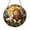 Stained Glass 5.9 Inch, variant on Animal Harmony Illustration Stained Glass Suncatcher – Window Decor