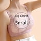 thumbnail image 1 of Ropa interior de látex para mujer, pecho grande, llamativo, sujetador pequeño, accesorio plegable, pecho fino, talla grande, copa completa, encaje, 1 of 5