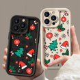 thumbnail image 2 of Funda de silicona TPU suave a prueba de golpes para iPhone, funda de Año Nuevo con sombrero de Navidad para iPhone 16, 15 Pro Max, 14 Plus, 11, 13, 12 Pro, X, XS, XR, 8, 7, 2 of 5