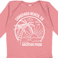 thumbnail image 4 of Inktastic Summer Vacation Mode Coronado Beach California Boys or Girls Long Sleeve Baby Bodysuit, 4 of 5