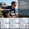 thumbnail image 3 of HEADWOLF AI Smart Glasses,Bluetooth Audio Glasses with Open-Ear Speakers,AI Translation,Voice Assistant,Titanium Memory Frame,Detachable Design, 3 of 10