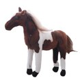 thumbnail image 3 of Lubelski 3D Simulation Horse Animal Plush Stuffed Doll Kids Toy Room Decor Photo Props, 3 of 8