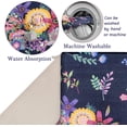 thumbnail image 4 of Dish Drying Mat Drainer Pads - Extra Large Microfiber Drying Mats for Dishes Kitchen Counter Super Absorbent Pads for Draining Racks (Black,16"x18" ), 4 of 6