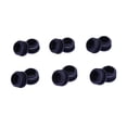 thumbnail image 4 of Minkissy 12Pcs Decorative Cover Rubber Screw Caps for Furniture Cabinet Auto Car Use Black, 4 of 8