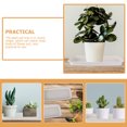 thumbnail image 4 of FUTUREORYY 8Pcs Large Pot Saucer Resin Floor Protection Tray For Plant Owners, 4 of 8