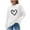 Z1 White, variant on Maplenight Crew Neck Sweaters for Women Heart Graphic Knit Fall Sweater Loose Fit Long Sleeve Pullover Tops