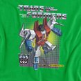thumbnail image 2 of Transformers Starscream Women's T Shirt, Kelly Green, X-Large, 2 of 6