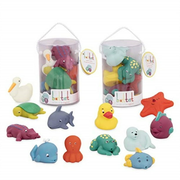 Battat Bath Buddies Squirters 12Pack Little Animal Squirts Fun Bath