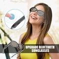 thumbnail image 2 of Shakven Gafas con parlantes,Gafas de sol con audio para hombres,Gafas de audio polarizadas ligeras | Gafas de sol inalámbricas con control de voz, gafas de sol con protección UV con micrófono y, 2 of 5