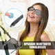 thumbnail image 2 of Shakven Gafas con parlantes,Gafas de sol con audio para hombres,Gafas de audio polarizadas ligeras | Gafas de sol inalámbricas con control de voz, gafas de sol con protección UV con micrófono y, 2 of 5