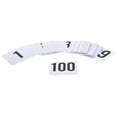 thumbnail image 2 of Update International Numéros de Table en Plastique, 1-100, 2 of 2
