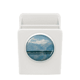 thumbnail image 1 of Mountain River Forest reflejo Sky Cloud Estuche de escritorio, 1 of 4