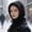 Black, variant on HOARBOEG Women's Knitted Hooded False Collar Scarf - Versatile Winter Hat & Neck Warmer for Women, Soft Stretchable Beanie Snood with Feminine Design for Layering