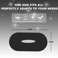thumbnail image 6 of Mouth Tape for Sleeping - 60 Strips (1 Month Supply), Gentle Adhesion Black Strips, Snoring Relief & Nasal Breathing Aid for Yoga/Gym, 6 of 9