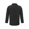 thumbnail image 5 of Manxivoo Black Blazer Men's Fashion Spring and Summer Casual Short Sleeved Lapel Thin Suit Tops Ultra Thin Breathable Jacket Jackets for Men Black XL, 5 of 5