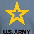 thumbnail image 3 of CafePress - U.S. Army® Black And Gold Logo T Shirt - Mens Comfort Colors Shirt, 3 of 5