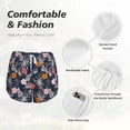 thumbnail image 5 of Disketp Hawaiian Style Print Women's Shorts Workout Shorts for Athletic Gym Running Shorts with Phone Pockets XX-Large, 5 of 8