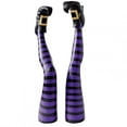 thumbnail image 1 of Kmbangi Halloween Ornament, Striped Leg Shaped Artware Desktop Decor, 1 of 2