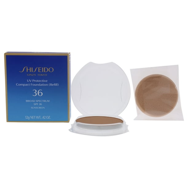 Recharge de Fond de Teint Compact UV SPF 36 - Ocre Clair de Shiseido pour Femme - Fond de Teint 0.42 oz
