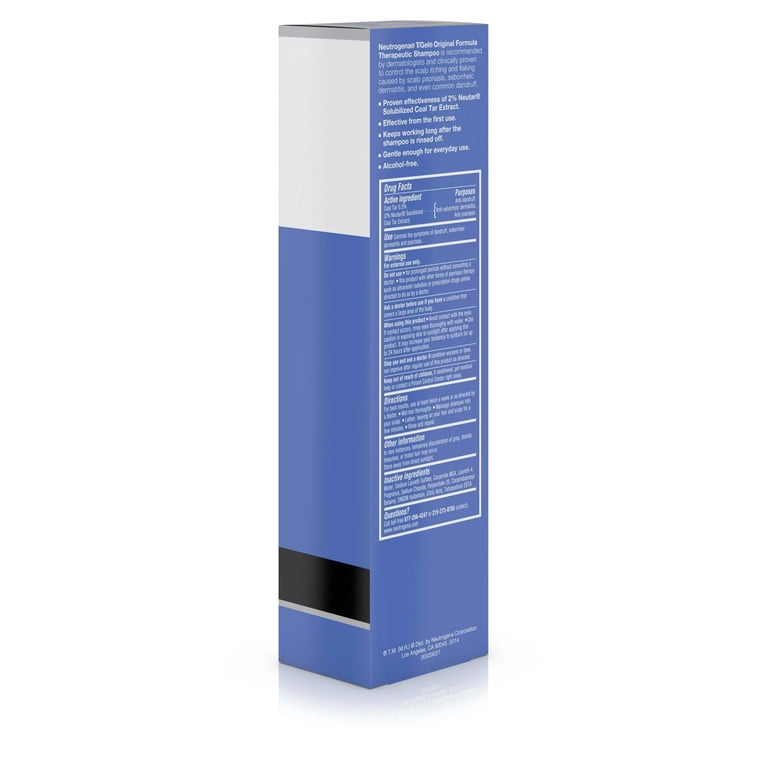 Neutrogena T/Gel Therapeutic Anti-Dandruff Shampoo, Relief from