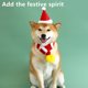 thumbnail image 4 of Knitted Striped Pet Christmas Scarf Cats Dogs Dogs Wool Thickened Warm Collar, 4 of 6