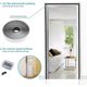thumbnail image 4 of Fly screen for balcony door, 100x200 cm, black, self-closing, with 34 strong, 4 of 5