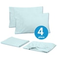 thumbnail image 3 of Juego de sábanas Sweet Home Collection 1500 Supreme Twin XL Aqua, 3 of 7