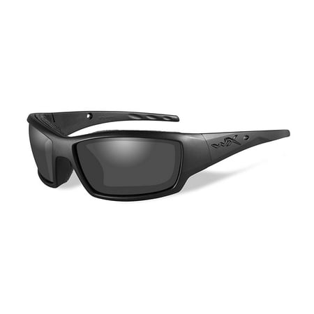 Wiley X WX Tide Men's Sunglasses, Smoke Grey Lens, Black Ops Matte Black Frame - CCTID01