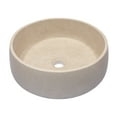 thumbnail image 5 of Eden Bath EB-S057NB-H 5.75 x 16 in. Rounded Vessel Sink, Beige Marble, 5 of 9