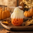 thumbnail image 4 of Eolstice Ghost Pumpkin Scented Candle, O Shape Decorative Wax Candle, Cute Ghost Design, Fall Spooky Home Decor, Gift for Halloween Thanksgiving, 4 of 7