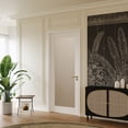 thumbnail image 2 of 32" x 80" Pantry Door Slab Frosted Glass Wood and Manufacture Wood White Standard Door Without Hardware Kit, 2 of 8