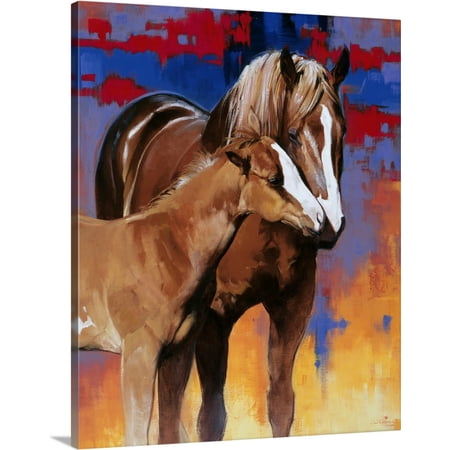 Great BIG Canvas | Julie Chapman Premium Thick-Wrap Canvas entitled The Color of Love
