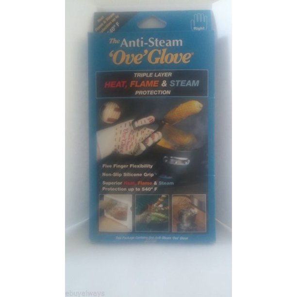 The Ove Glove AntiSteam Right Hand As Seen on TV Made of Kevlar and
