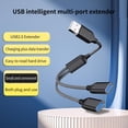 thumbnail image 3 of USB Splitter USB Male to 2 Female Cord Boost Productivity with Multiple Port, 3 of 13