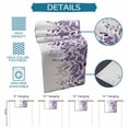 thumbnail image 6 of Purple Leaves Table Runner 60 Inches, Summer Botanical Bed Runner Dresser Scarves Tabletop for Indoor Outdoor Parties/Ceremony/Banquet, 13" x 60", 6 of 8