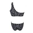 thumbnail image 2 of Traje de Baño Ocean Pacific para Mujer Bikini y Top un Tirante con Argolla, Estampado Animal Print Multicolor Talla EG 2 Piezas, 2 of 4