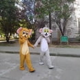thumbnail image 4 of Disfraz de mascota de dibujos animados de Tom Cat y Jerry Mouse, disfraz de mascota para fiesta de Navidad, disfraz publicitario, accesorios de carnaval, regalo, 4 of 5