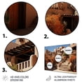 thumbnail image 3 of Designart "Egypt Nubian quintessence II" Egypt Metal Art Print, 3 of 5