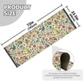 thumbnail image 5 of Yayeee Runner Rug for Bedroom 2'x6' Machine Washable Hallway Non Slip Mat, Beige Cartoon Animals, 5 of 8