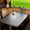 White Plastic Cup Holder Insert - Drop-in For Boat RV Car Truck Poker Tables