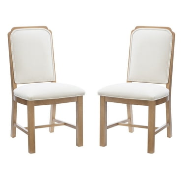 Linon Jolene Side Chair Brown Set Of 2