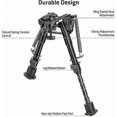 thumbnail image 4 of Choix du Tireur Élite, Bipode Tactique Finition Anodisée Noire Non Rouillée avec Longueur de Jambe Réglable pour une Stabilité Optimale (6-9 Pouces), 4 of 4