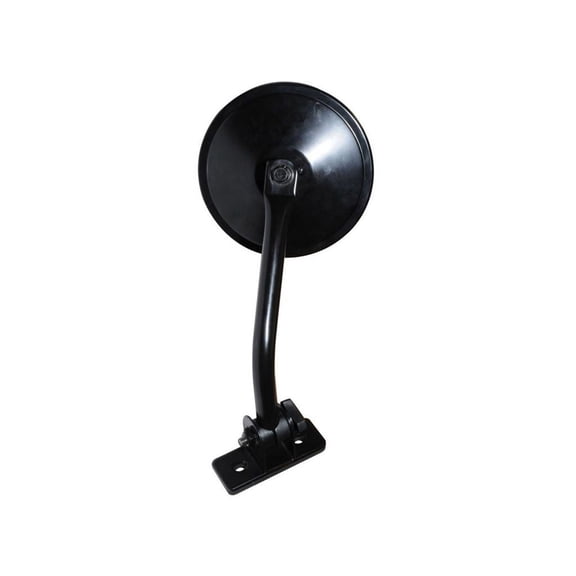 Rampage by RealTruck Quick Release Side Mirror Kit | Pair, Black | 7619 | Compatible with 1976 - 2018 Jeep Wrangler CJ, YJ, LJ, TJ, JK