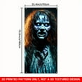 thumbnail image 2 of 1 PC, 2D Flat/ Flat art decorative door cover decoration, creepy and terrifying design patterns, 70.87x35.43 inches (180x90cm), universal daily wall decoration, elegant daily front door decoration, p, 2 of 5