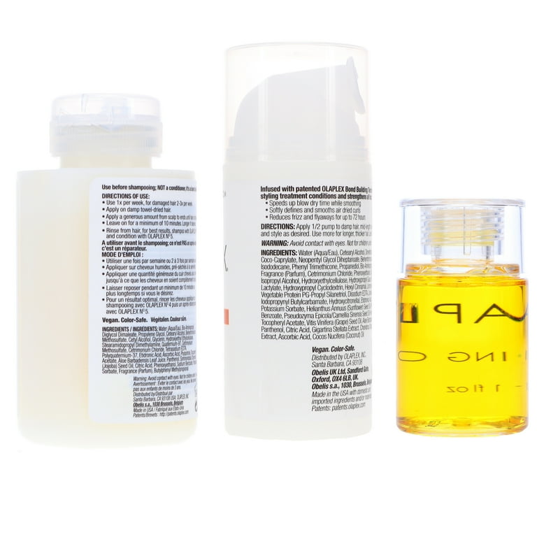 Olaplex Hair Perfector No. 3, Bond Smoother No. 6 & Bonding