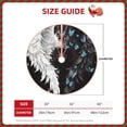 thumbnail image 2 of Balery Butterfly Angel Wings Art Printed Christmas Tree Skirt , Merry Christmas Party Christmas Tree Decoration,Adjustable Tree Skirt-48", 2 of 6